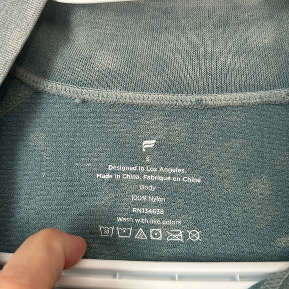 NWT Fabletics Training Day 1/4 Zip - Picture 3 of 7